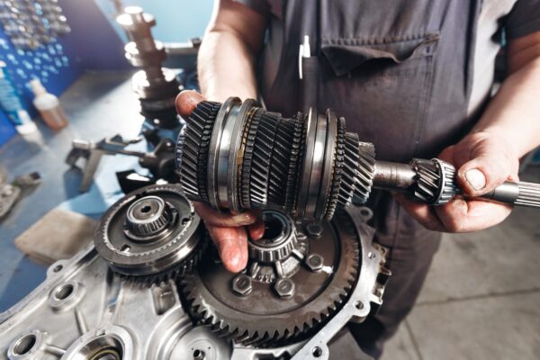 gearbox transmission before being installed gearbox transmission before being installed